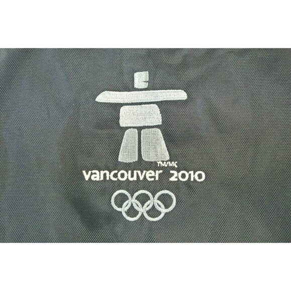 Vancouver 2010 Olympics Jacket HBC Navy Blue Womens Size Medium Windbreaker - Picture 6 of 9